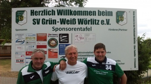 Neues Trainer Trio in Wörlitz