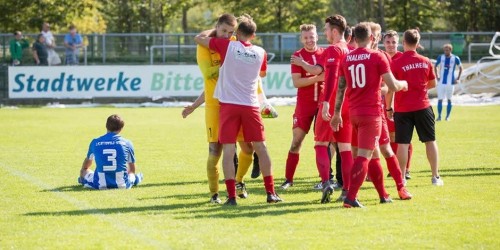 Rot-Weiß Thalheim und der 1. FC BiWo Fusion der Fußballclubs