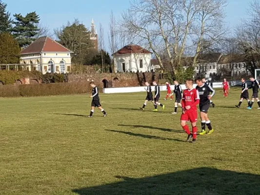 24.03.2018 SV Grün-Weiß Wörlitz vs. FC Stahl Aken