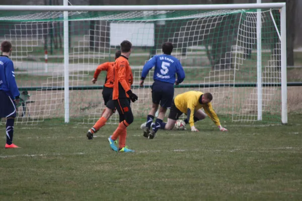 12.03.2016 SV Grün-Weiß Wörlitz vs. SG WV II