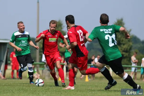 04.07.2015 SV Grün-Weiß Wörlitz vs. SV Dessau 05